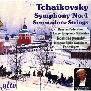 Vladimir Fedoseyev - Symphony 4 / Serenade for Strings  CD